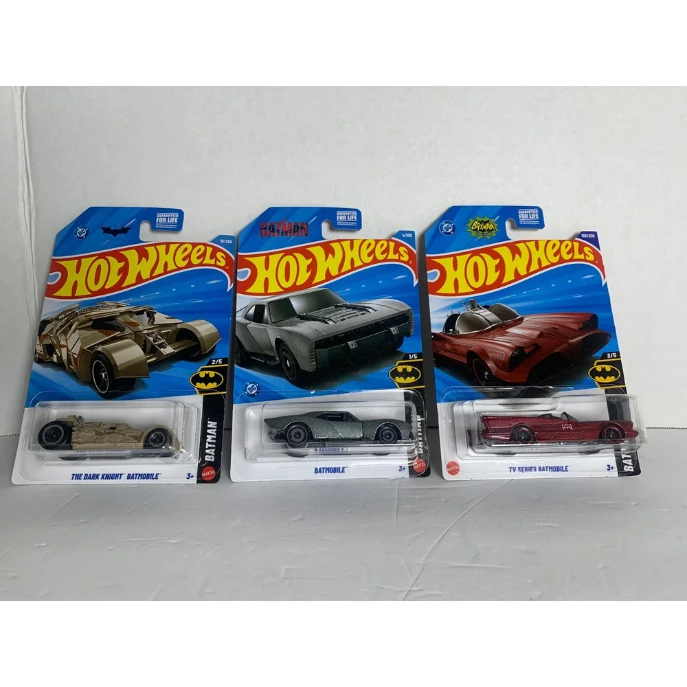 Hot‎ Wheels Batman Batmobile Lot 3 The Dark Knight TV Series 2022 Mattel 1:64